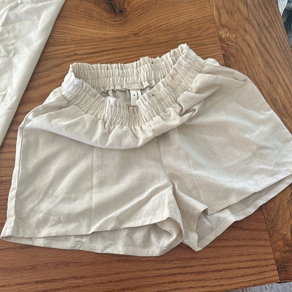 New with tags Commense linen short set - Picture 3 of 5